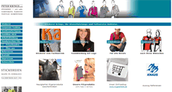 Desktop Screenshot of krings-peter.de